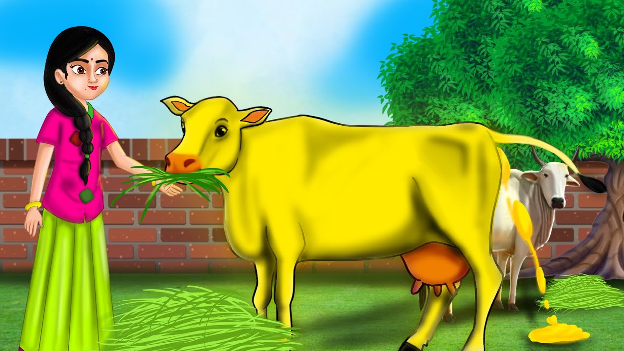 தங்க மாடு Magical Golden cow Tamil moral stories Tamil Fairy Tales Stories in tamil Tamil story
