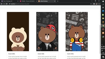 Membuat Web Sederhana dengan Bootstrap - PART#5 (CARD)