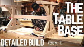 Trestle Table - YouTube