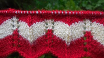 Zig-Zag Knitting Pattern # 45