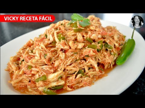 POLLO A LA MEXICANA Vicky Receta Fácil