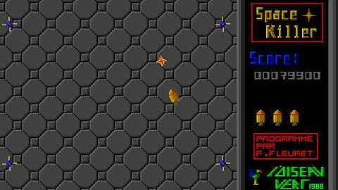 Atari ST Longplay - Space Killer