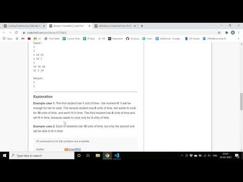 CodeChef Practice | Solving Beginner Problems | Part 6