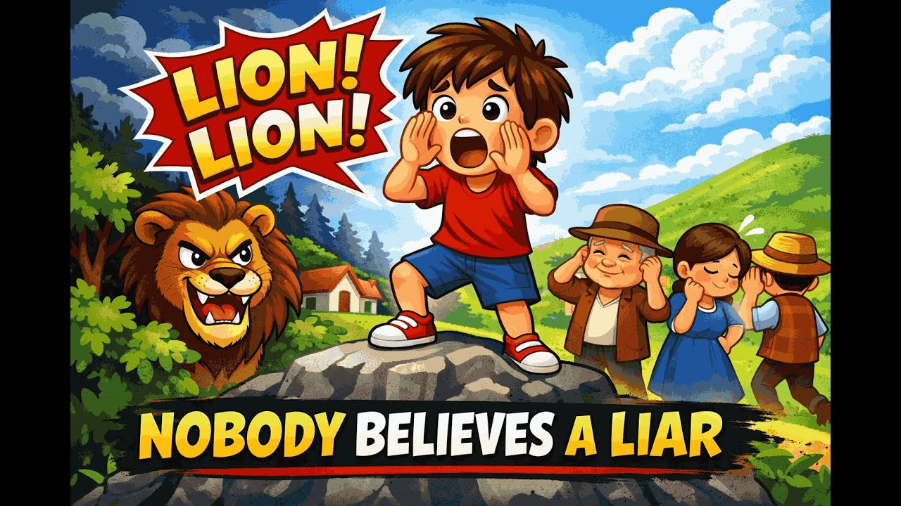Nobody Believes a Liar | Truth and Honesty Moral Story for Kids | Animated Moral Story for Kids