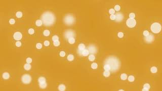 Bokeh Yellow Particles Background Animated Video Loop | Copyright-Free | Full HD