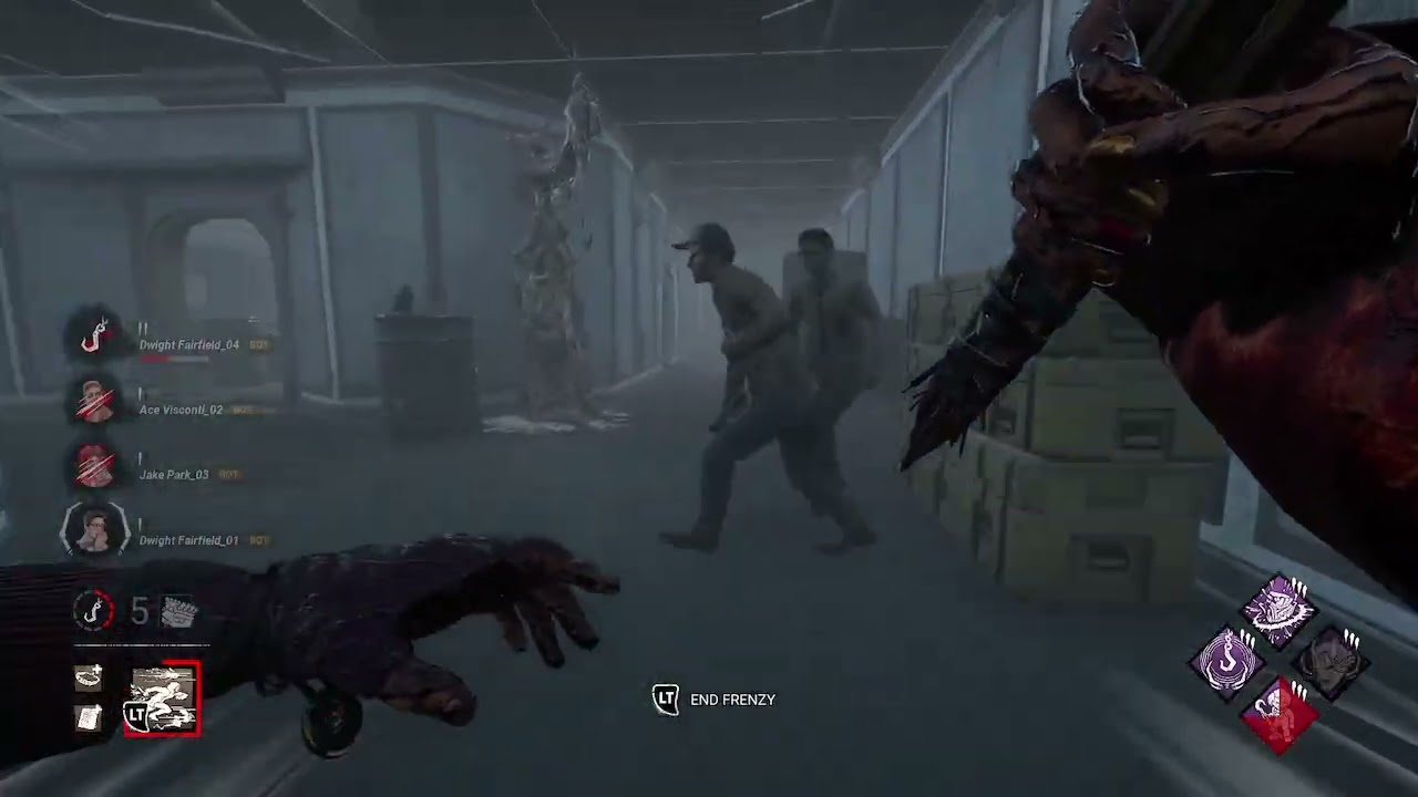 Dead by daylight legion Susie gameplay offline with bots 