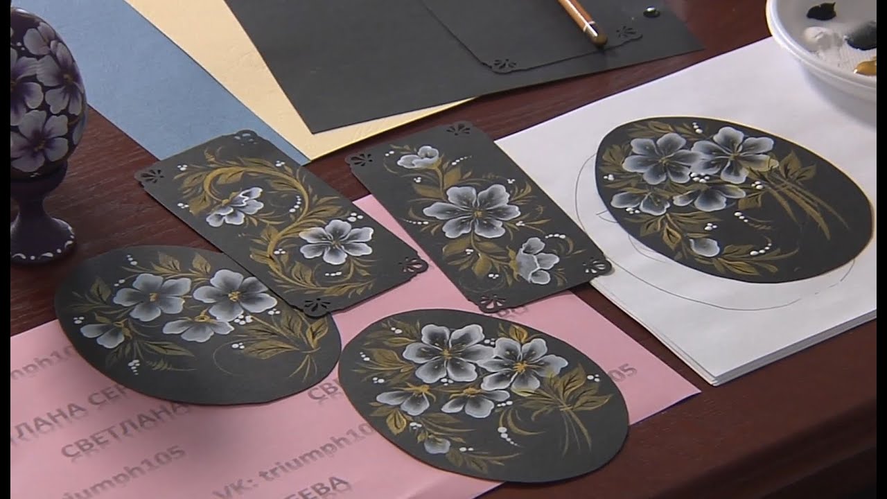 Петербургская роспись картинки