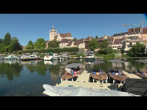 Dole (Jura) : découverte de la ville vue de l'eau