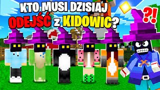 GŁOSOWANIE KTO ODCHODZI z KIDOWIC NA ZAWSZE w Minecraft!