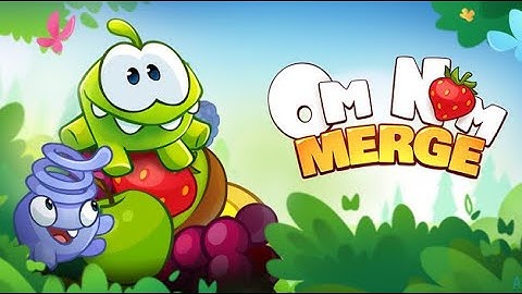 OM NOM MERGE - iOS - First Gameplay - iPhone 11 Pro Max