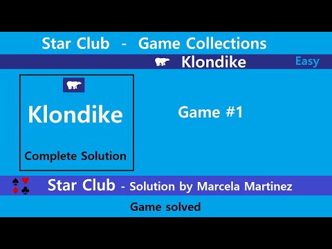 Klondike of Star Club, Microsoft Solitaire Collection - Complete