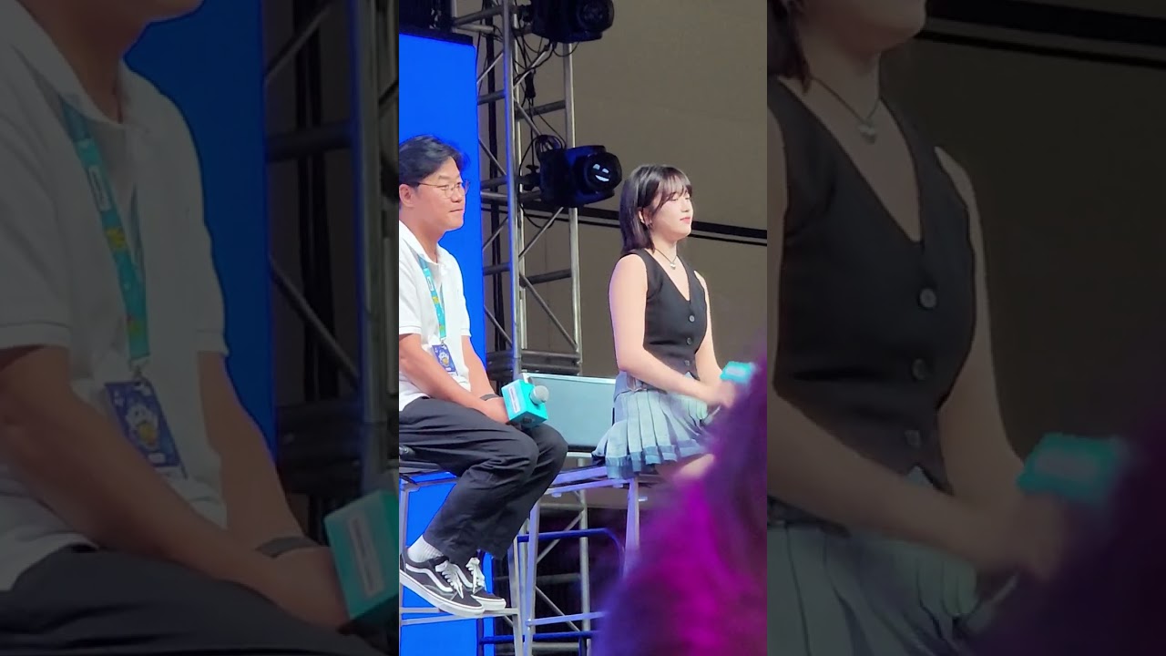 [Fancam 직캠] IVE 아이브 Yujin 유진 w/나PD KCON LA 2023 Los Angeles KCON Stage Let's Klass 230818