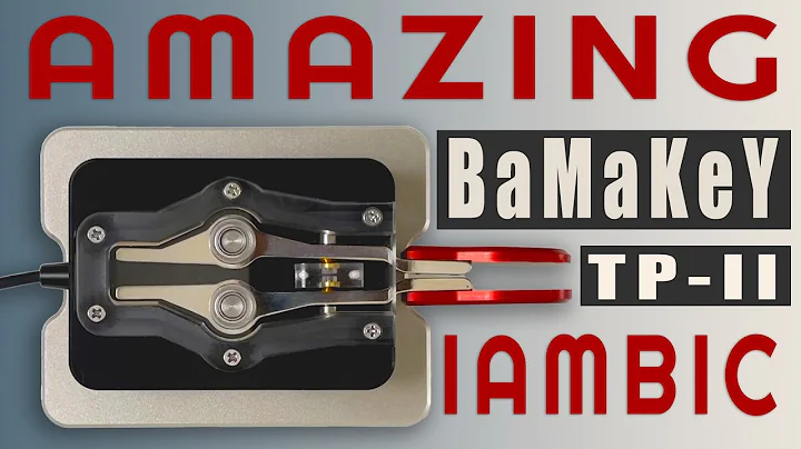 Bamakey TP-II Iambic Morse Code key for CW Ham Radio