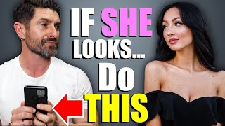 Do 'THIS' if an Attractive Woman Looks at YOU (MOST MEN MESS UP)