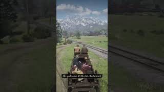 RDR2 – Arthur Rides to the City with the Girls | Epic Caravan Journey 🚗🤠 #rdr2#gaming #viral #shorts