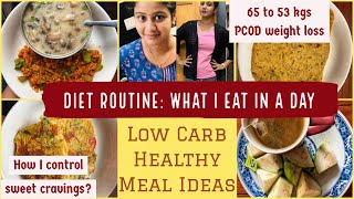DIET DAY ROUTINE: What I eat in a day|Low Carb Diet Tamil| How Control Sweet Craving| Paneer Bhurji