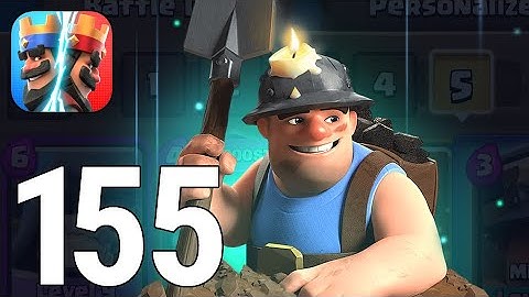 Clash Royale Gameplay Walkthrough Part 155 - Giant Skeleton Baloon Miner Deck 2021