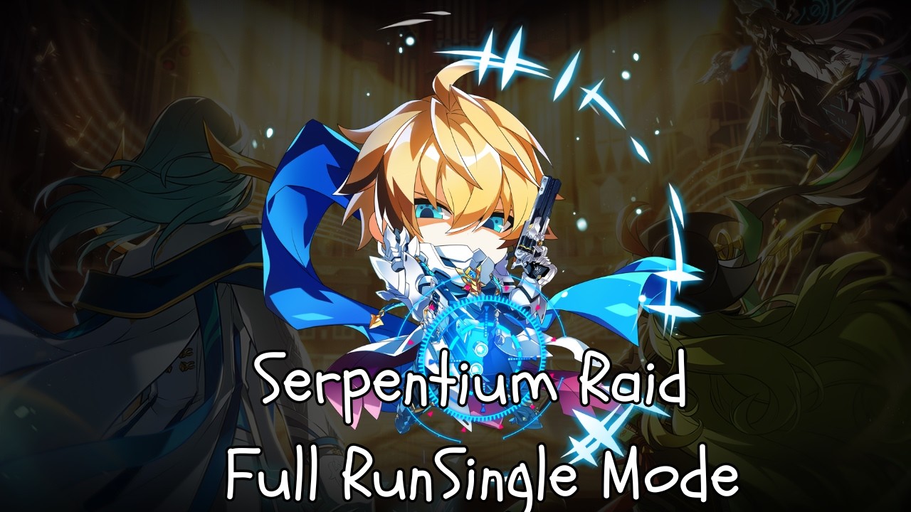 [Elsword INT] Serpentium Raid Full Run - Single Mode.