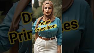 Elegant Dubai Princess In Hijab Royal Arab Beauty