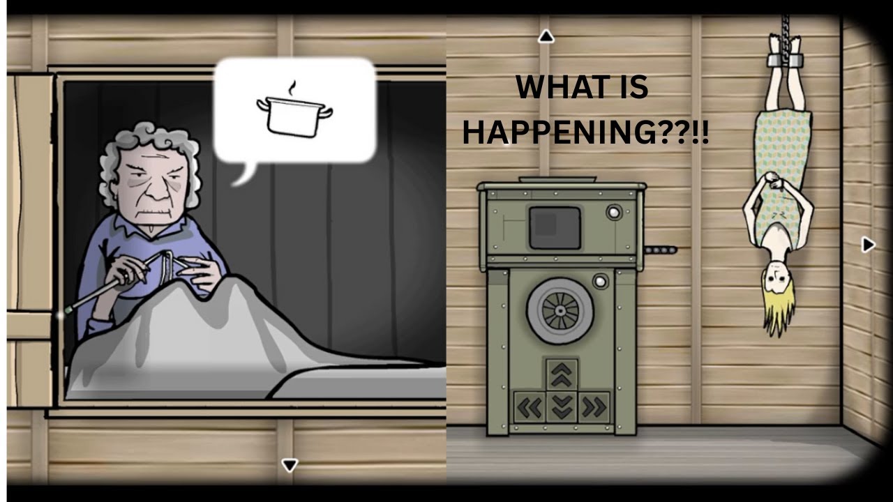 HELP FROM AN OLD LADY! AND COOKING - RUSTY LAKE CUBE ESCAPE - THE MILL - BLIND WALKTHROUGH! - PART 3