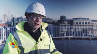 Topping out of One Chamberlain Square