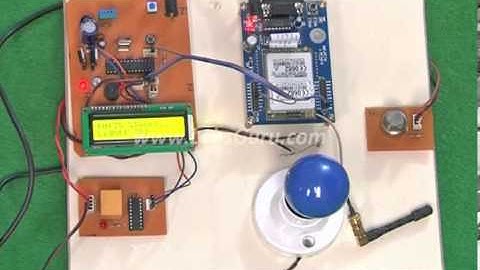 Industrial Protection System Using Temperature, Smoke & LDR by KitsGuru.com | LGEC147