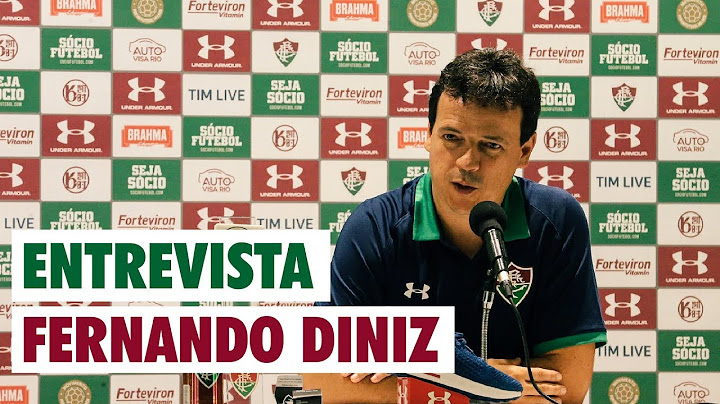 FluTV - Coletiva - Fernando Diniz  - Fluminense 1 x 1 Ceará