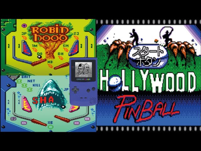 Hollywood Pinball Game Boy Color - C&M Playthrough - YouTube