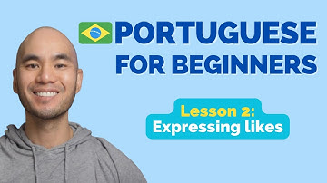 Learn Brazilian Portuguese // Lesson 2: Expressing likes