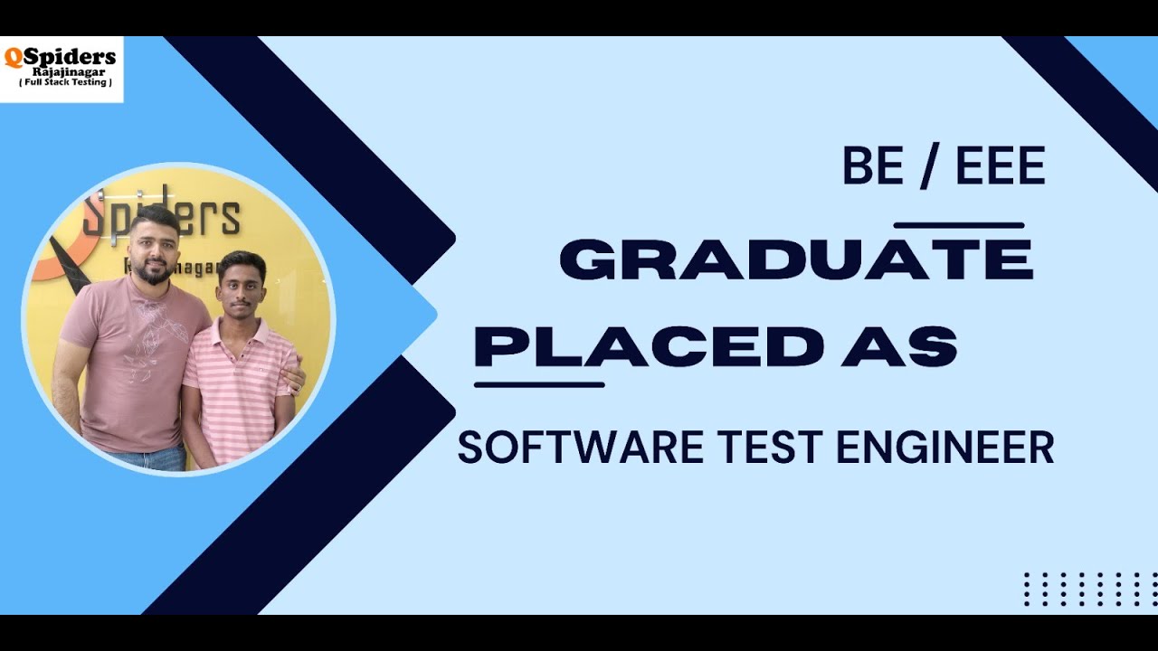 PLACEMENT ROADMAP | BE(EEE) Graduate placed as SOFTWARE TEST ENGINEER ...