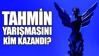 The Game Awards Tahmi̇n Yarişmamizi Ki̇m Kazandi