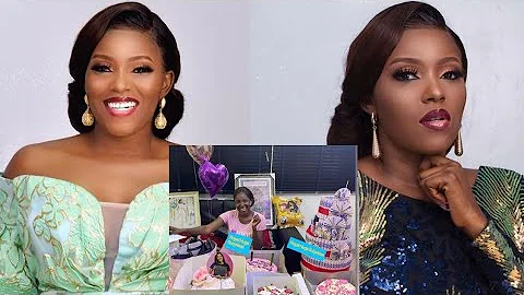 Abiola Adebayo In Uncontrollable Tears As Her Birthday Was Celebrated With So Much Gifts, Cars, Love