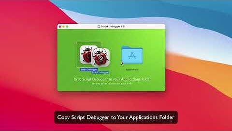 Script Debugger 8: Installation