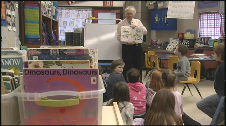 22News contributes to read aloud day at the Stanley Kozial elementary school in Ware