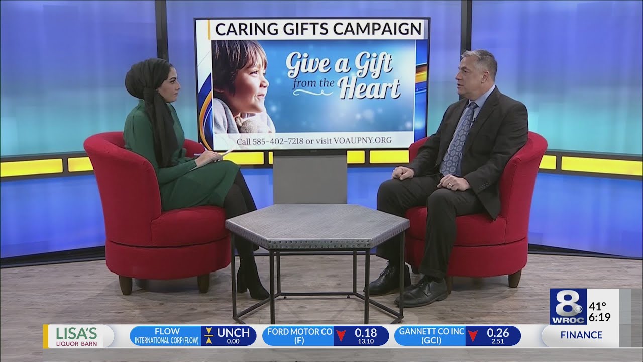 Volunteers of America Upstate NY kicks off '8 Caring Gifts' campaign