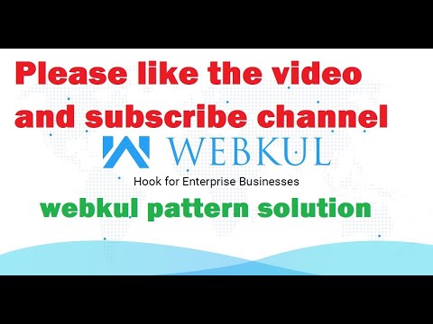 webkul patter part-2
