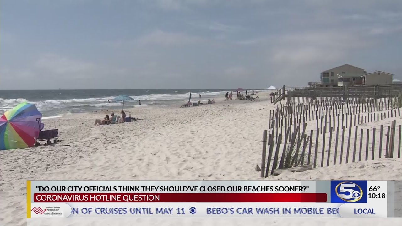 COVID-19 question of the day: Were beaches closed too late?