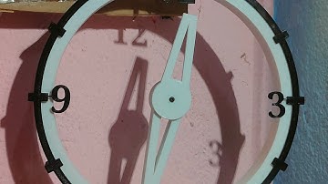 3D Printed Hollow Clock With Stepper Motor