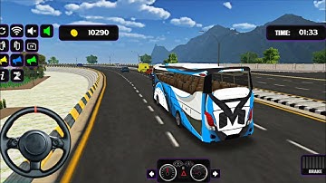 Bus Simulator DS Bus Game - Real Coach Bus Driving (Android/iOS) Gameplay - Part 25
