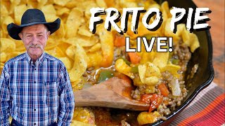 Making up a Cowboy Favorite Frito Pie Live Cook