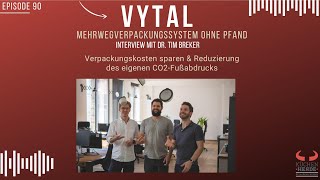 #090 Vytal – Mehrwegverpackungssystem ohne Pfand – Interview mit Dr. Tim Breker