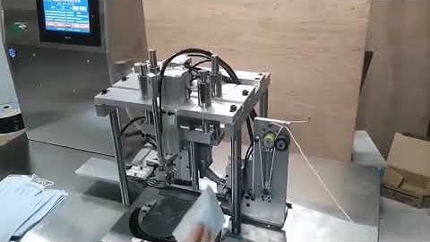 Semi Automatic Ear Loop Fixing Machine | Face Mask | Future Packs | Coimbatore