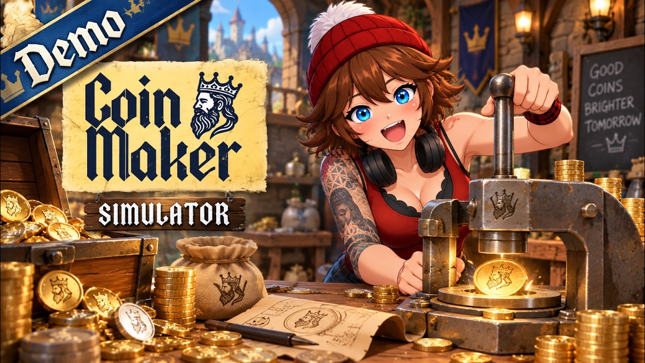 Coin Maker Simulator Demo | I Turned My Prison Cell Into A Mint 🪙✨