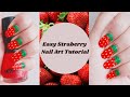 Cute Strawberry Nail Art🍓| Strawberry Nail Art Tutorials | Blossom Nails