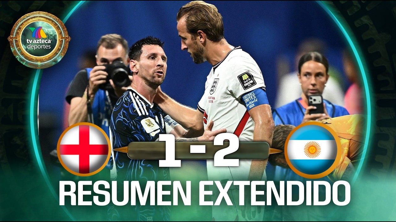 Inglaterra vs Argentina | RESUMEN EXTENDIDO | Highlights | Semifinal | Copa Mundial de la FIFA 2026