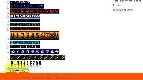 MySpace Playlists & Slideshows : Hit Counter HTML for MySpace