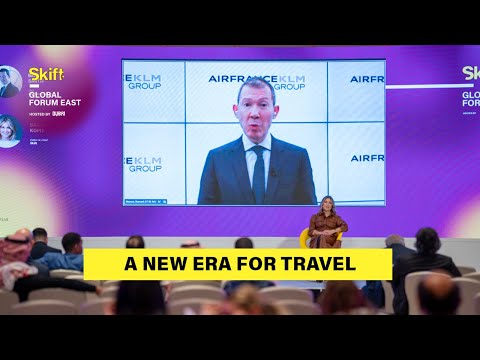 Air France-KLM CEO, Ben Smith, at Skift Global Forum East 2023