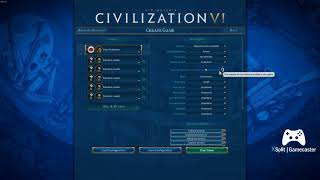How to Play Civilization 6: set up your own (singleplayer) game in Civilization 6 screenshot 1