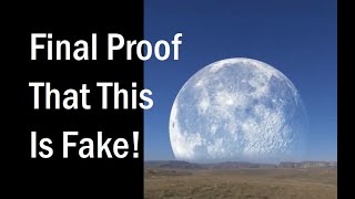 (ENGLISH) Proof The Gigantic Super Moon (North Pole Russia Canada) Is Fake