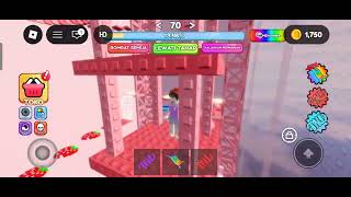 aku lagi main tower strawberry
